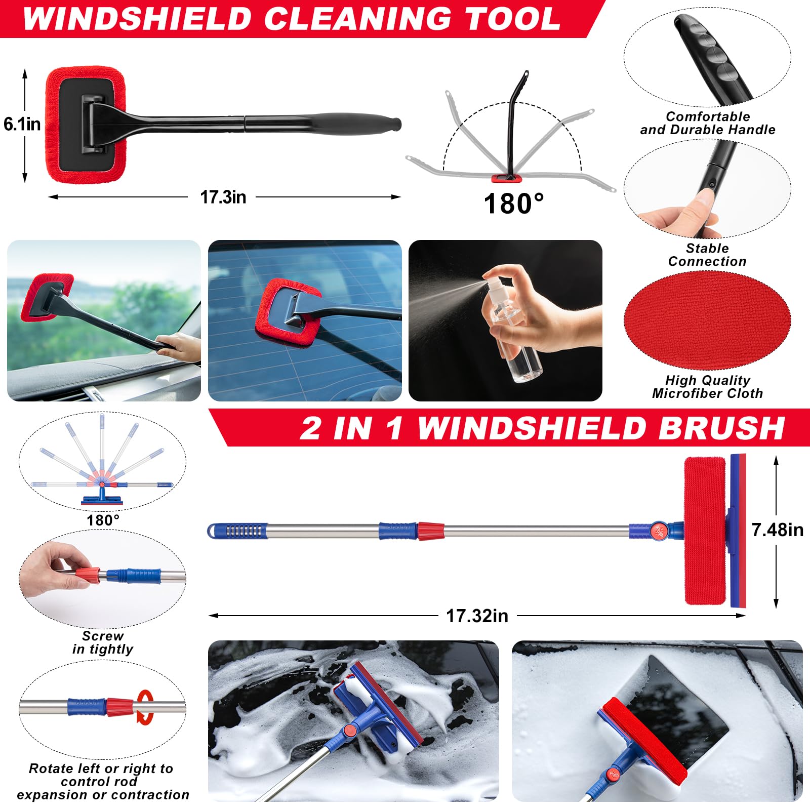 Kit de Lavado de Coches GPUSFAK de 41 Piezas con Aspiradora - Imagen 4