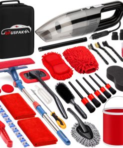 Kit de Lavado de Coches GPUSFAK de 41 Piezas con Aspiradora