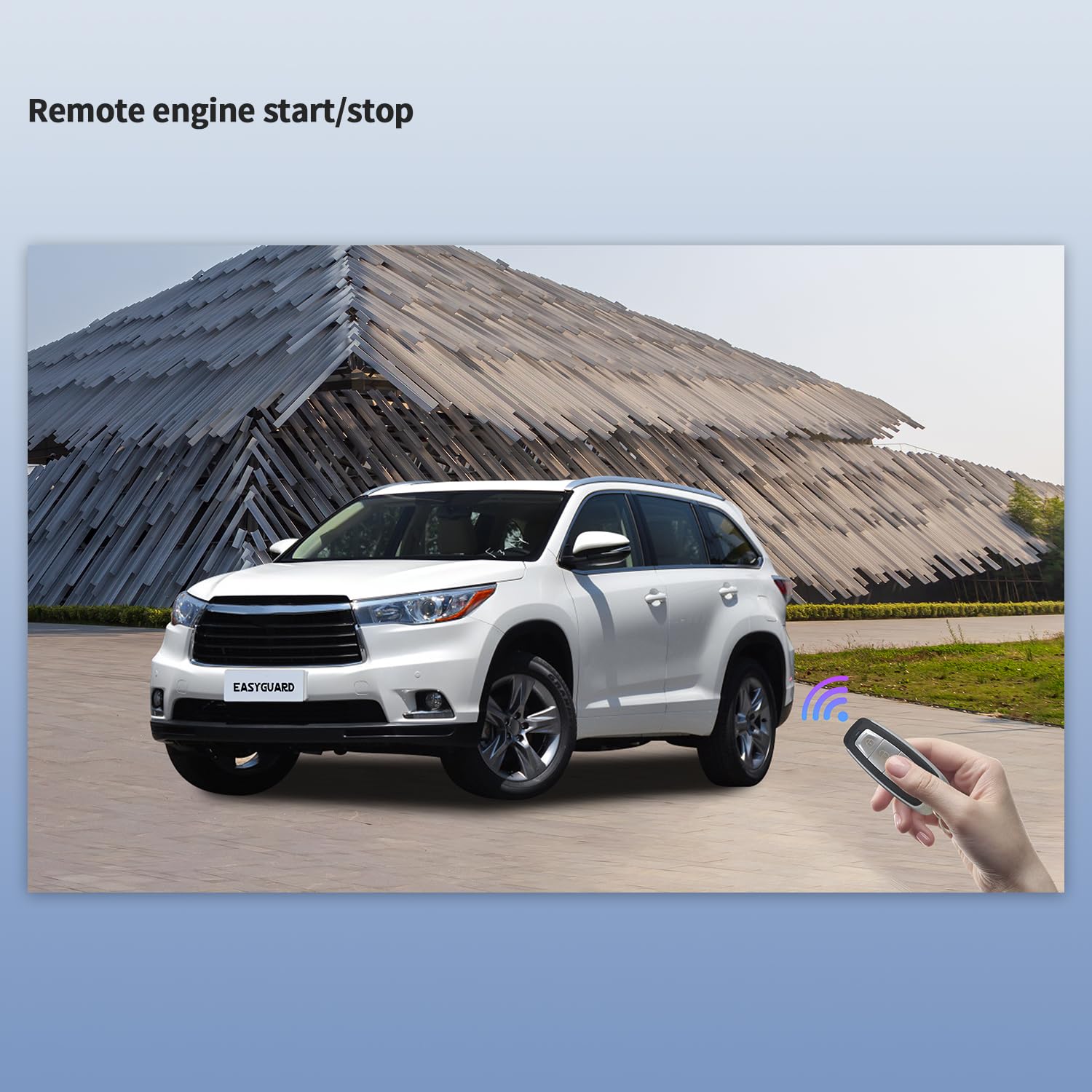 Alarma para automóvil EASYGUARD EC012 con inicio remoto - Imagen 8