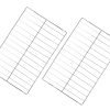 2Pcs W10256908 Rejilla para Horno, Reemplaza W10138079
