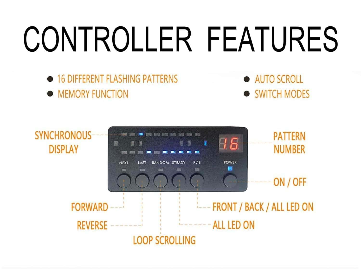 Barra de luces estroboscópicas de emergencia VAGMI de 63 - Imagen 5