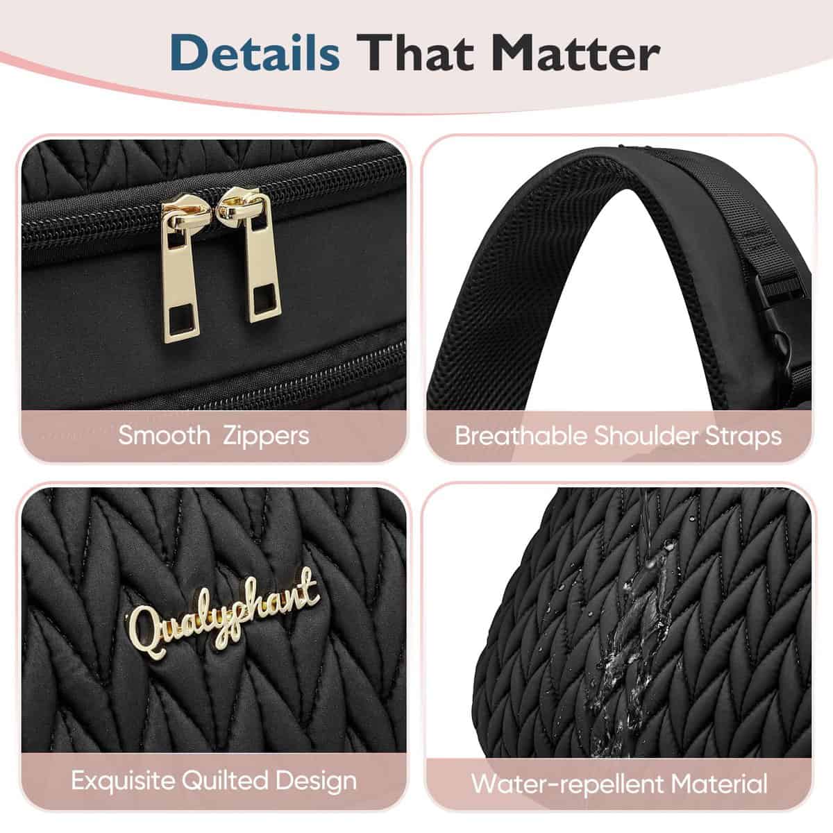 Mochila pequeña Qualyphant para pañales, mini bolsa de - Imagen 9