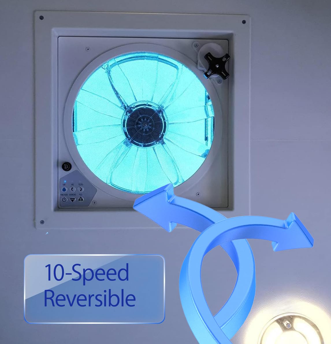 Extractor de Ventilación para Techo de RV 12V Control - Imagen 4