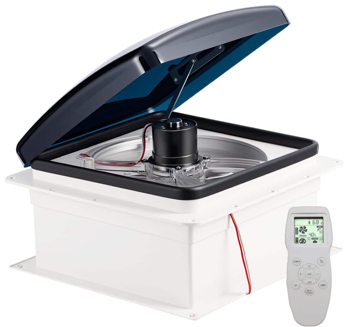 Extractor de Ventilación para Techo de RV 12V Control