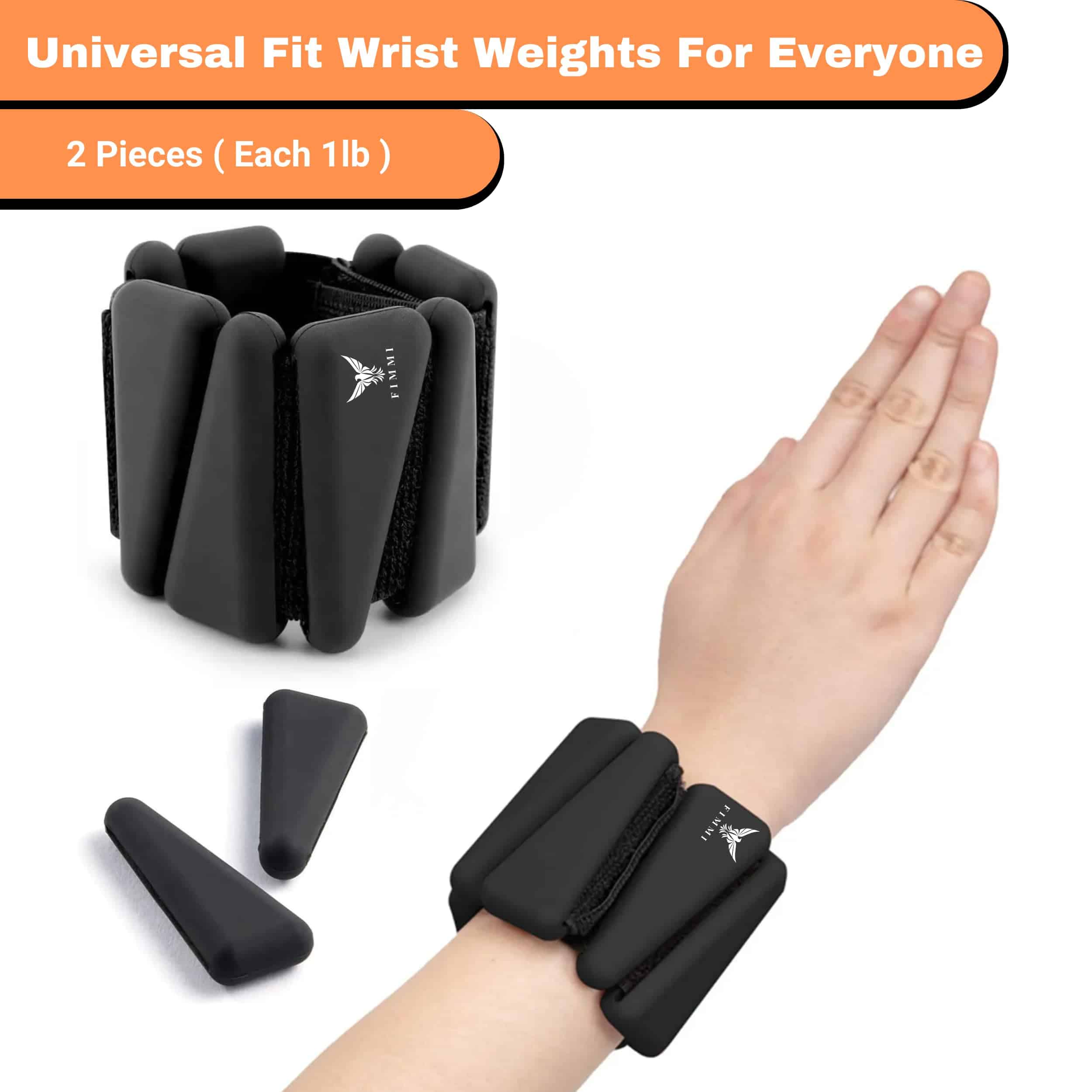 Pesas de Muñeca y Tobillo F I M M I para Mujeres y Hombres, - Imagen 8