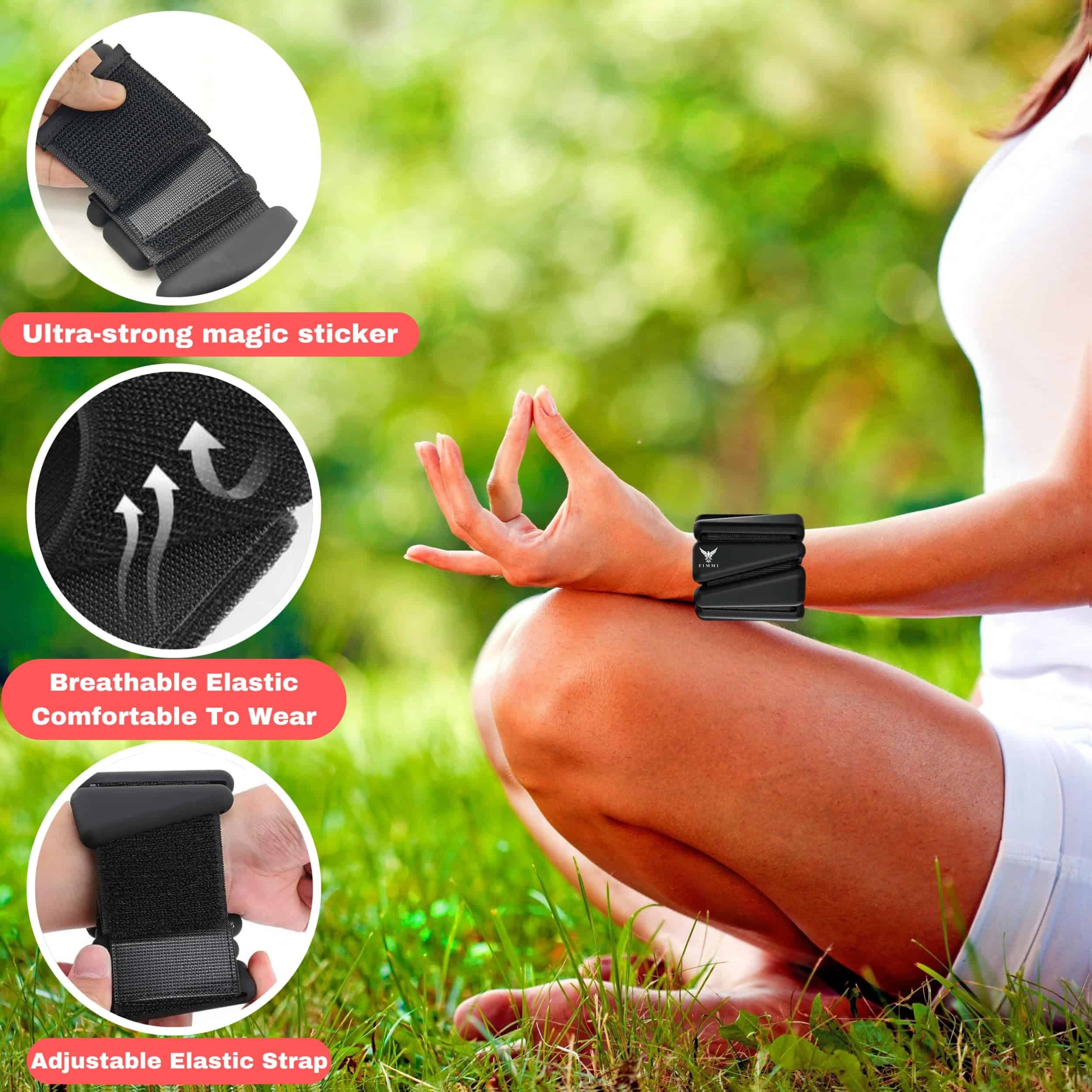 Pesas de Muñeca y Tobillo F I M M I para Mujeres y Hombres, - Imagen 6