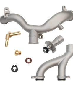 Kit de tubos de salida de refrigerante de aluminio