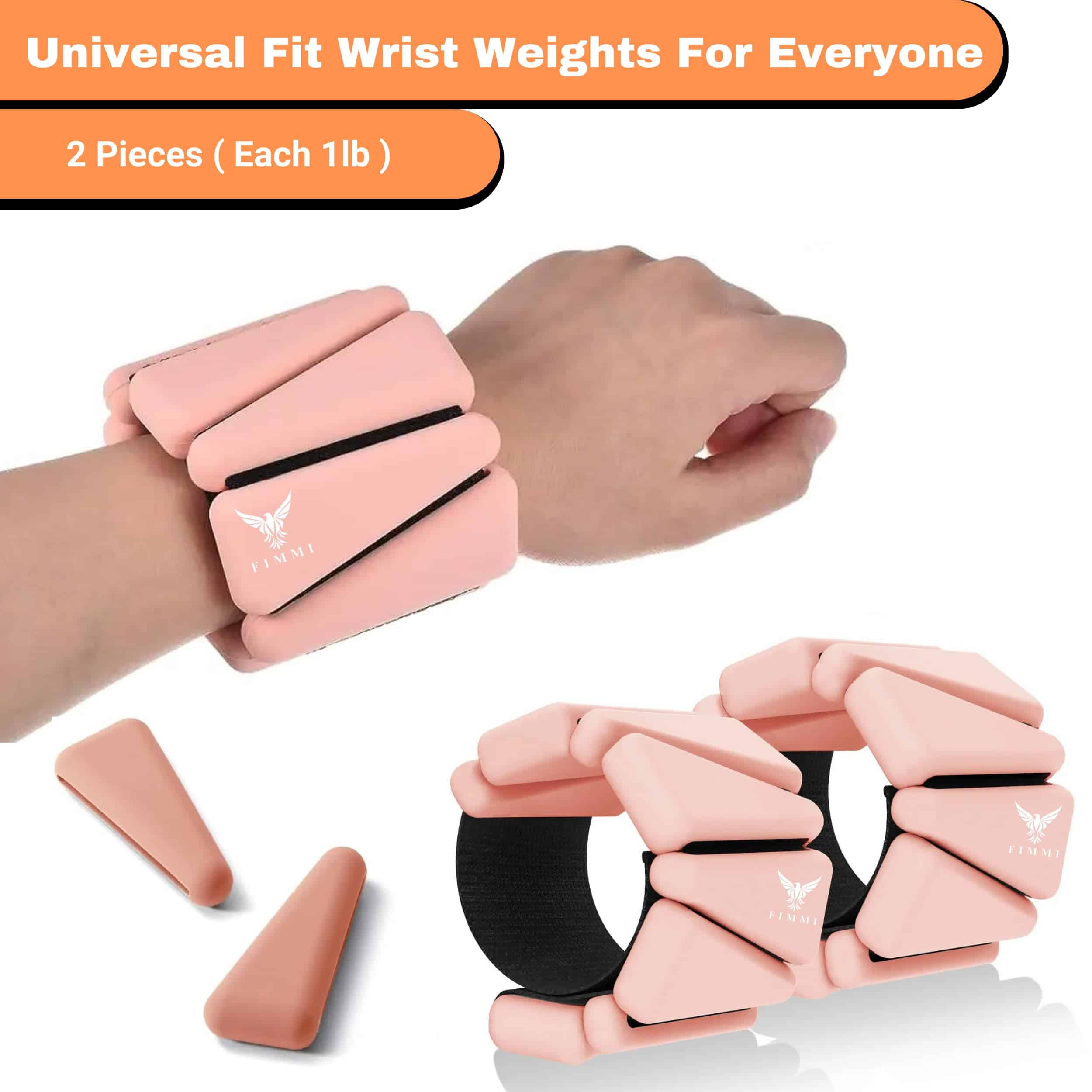 Pesas de Muñeca y Tobillo F I M M I para Mujeres Hombres, - Imagen 8