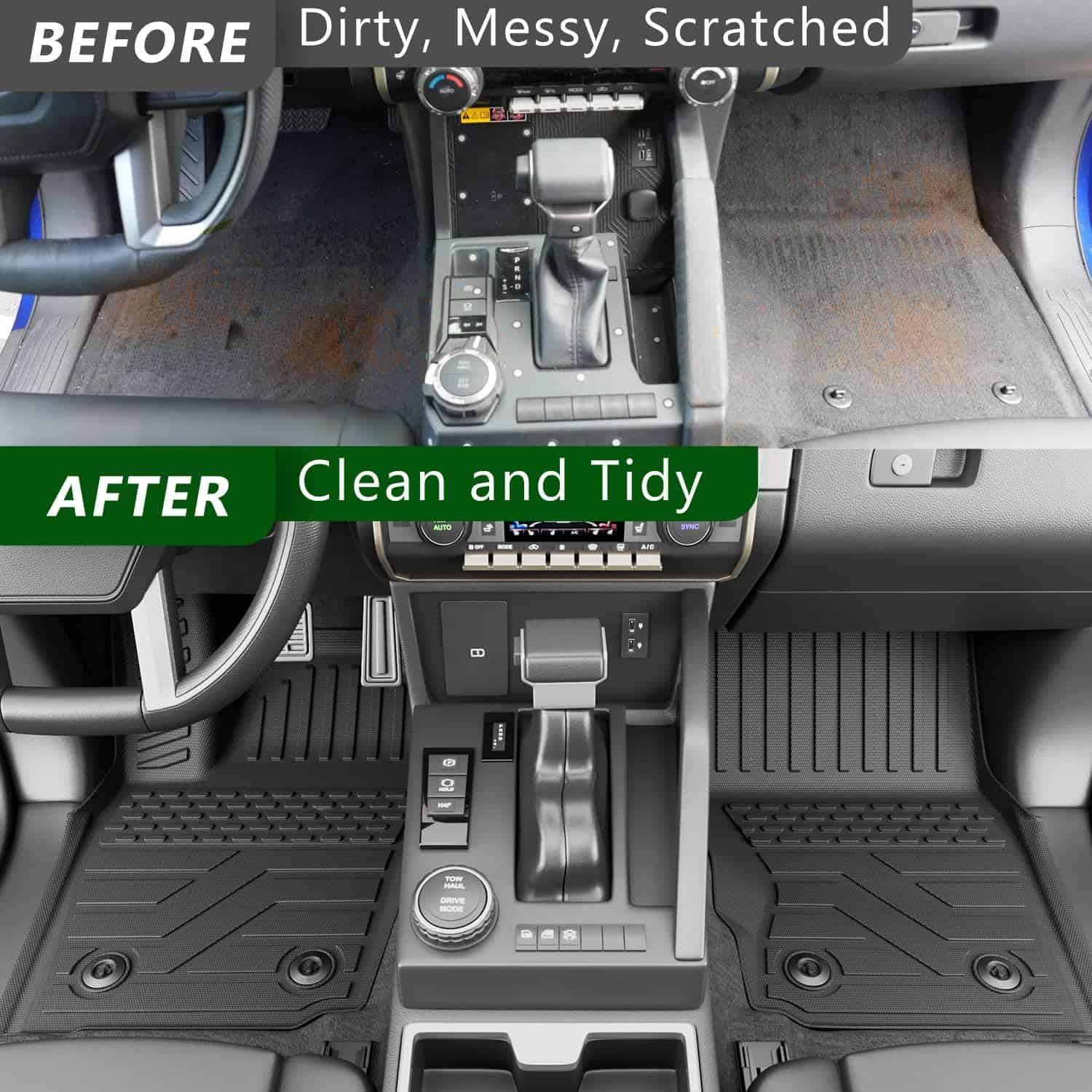 Tapete de Cama de 6FT Compatible con 2024 2025 Toyota - Imagen 4