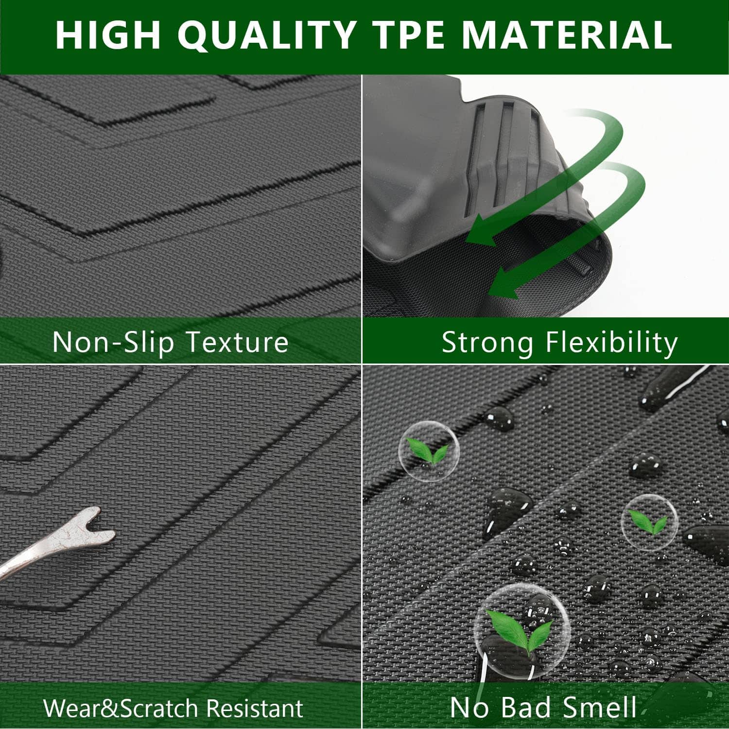 Tapete de Cama de 6FT Compatible con 2024 2025 Toyota - Imagen 5