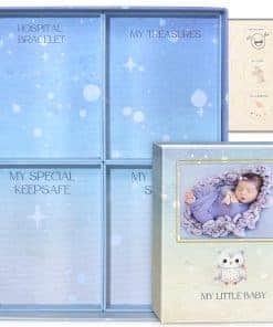Libro de Recuerdos de Bebé Caja de Recuerdos para Niña o