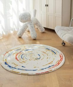 Tapete de Juego Poowe Redondo Bohemio Alfombra de Juego
