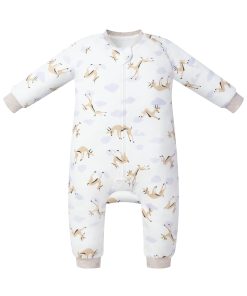 Saco de Dormir con Mangas de Algodón Orgánico de Nest