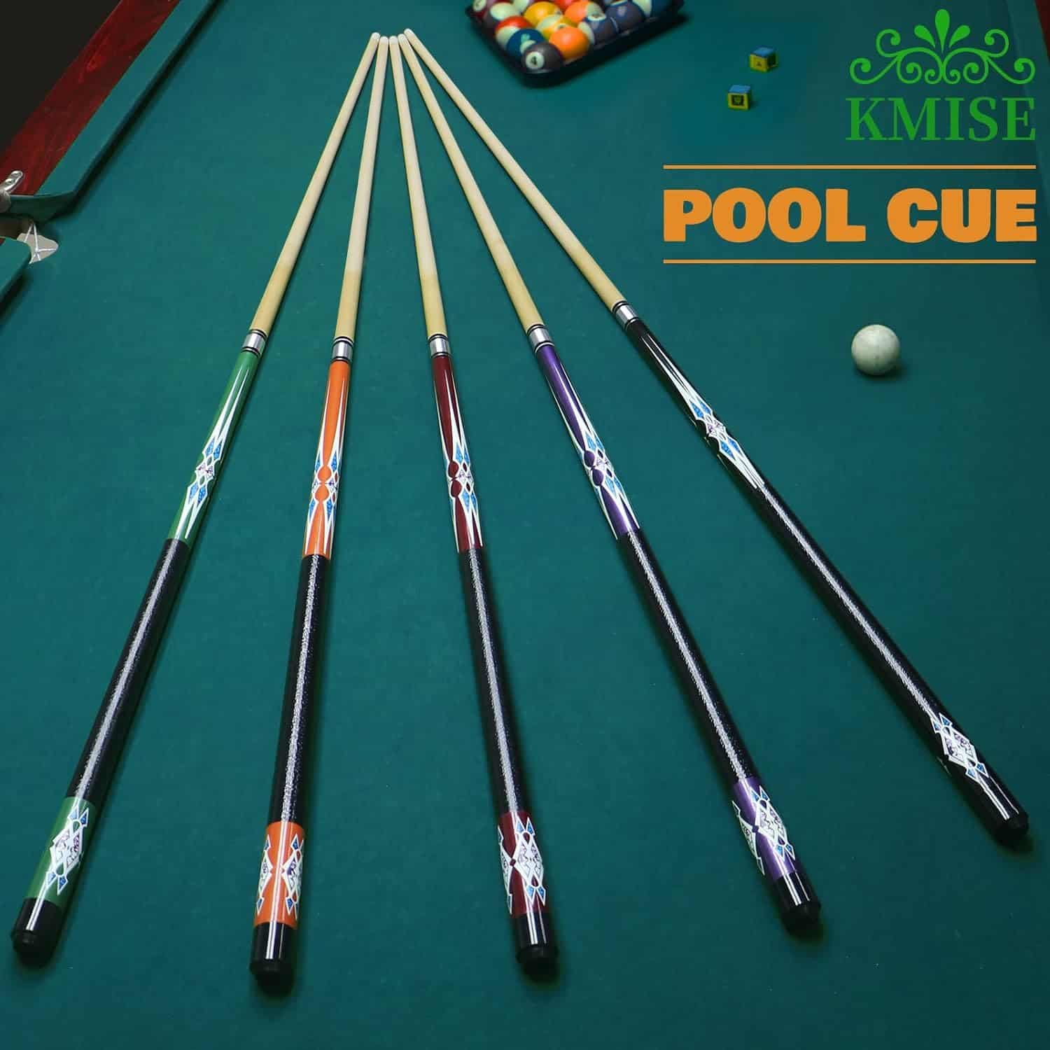 Conjunto de 5 palos de billar Kmise, taco de billar de - Imagen 8