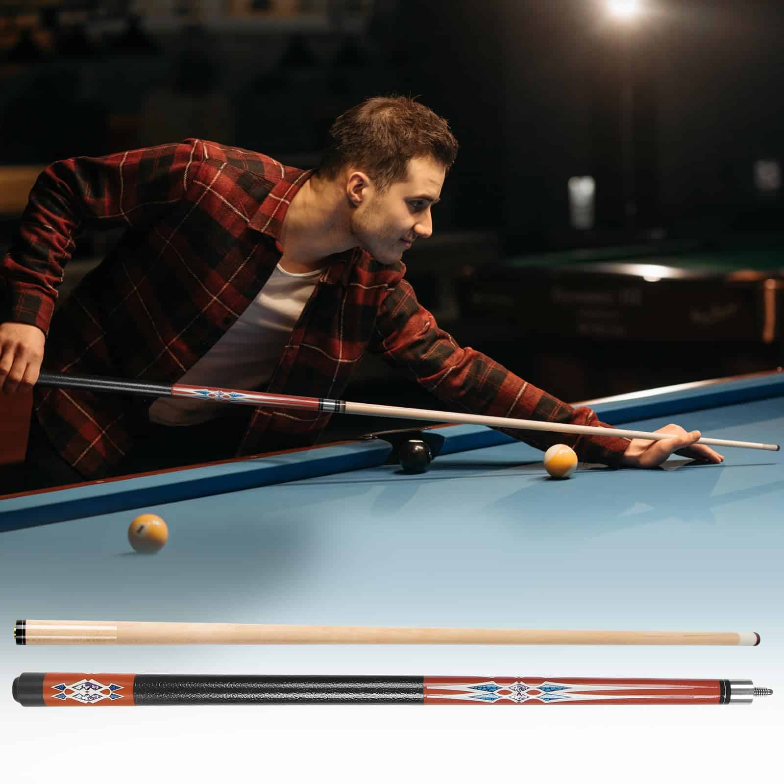 Conjunto de 5 palos de billar Kmise, taco de billar de - Imagen 9