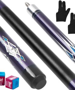 Conjunto de 5 palos de billar Kmise, 58" 20oz Palo de