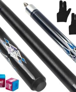 Juego de 5 palos de billar Kmise, palo de billar de arce