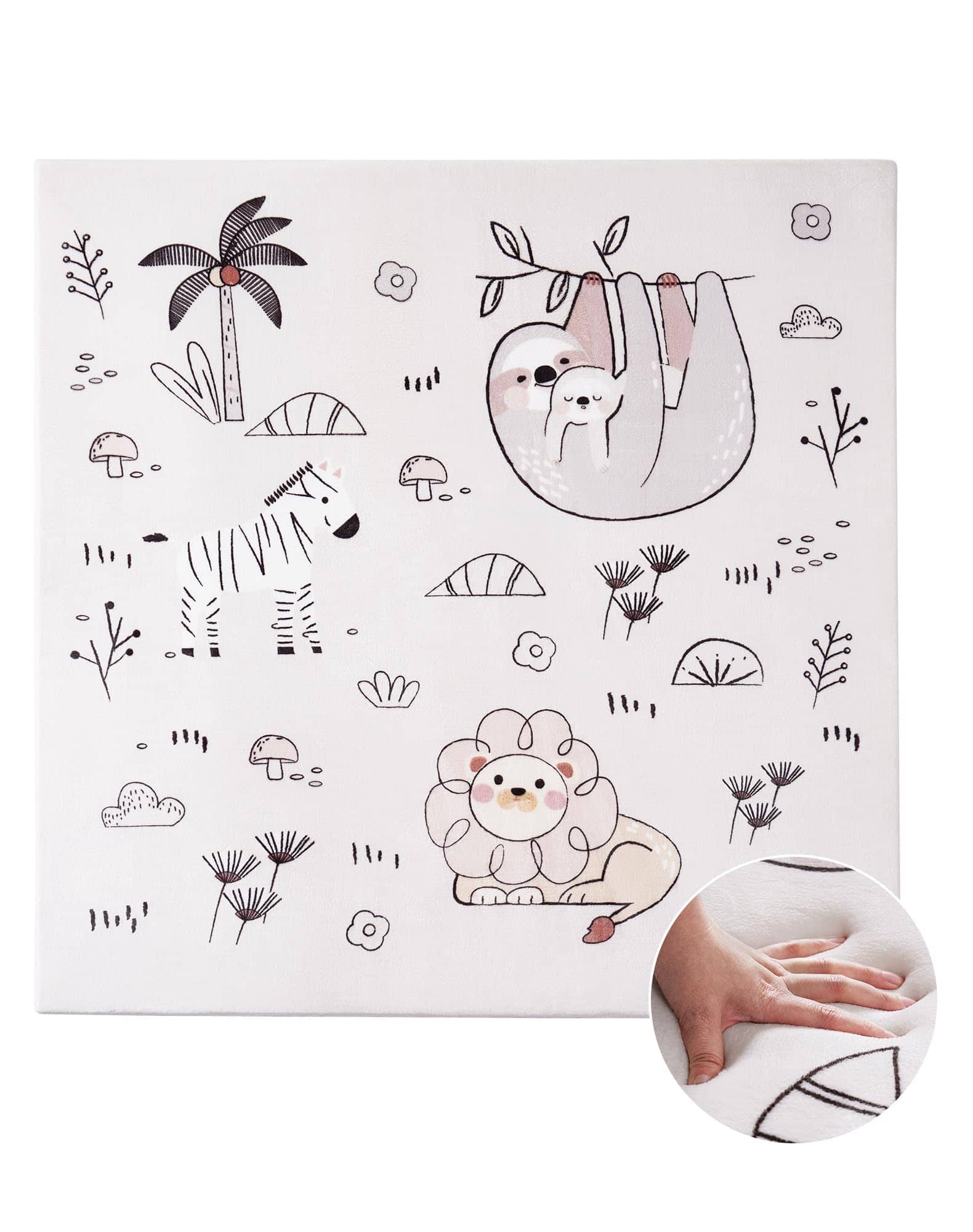 Tapete de Juego para Bebés ROBUD, Tapete de Juegos para - Imagen 3