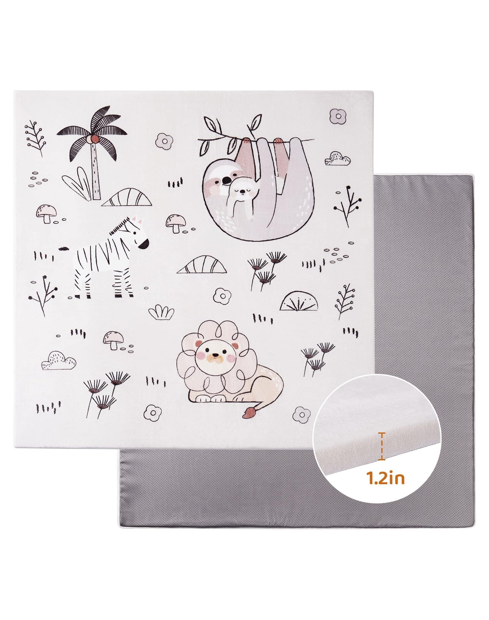 Tapete de Juego para Bebés ROBUD, Tapete de Juegos para - Imagen 7