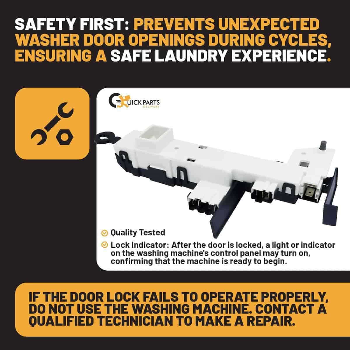 Ensamblaje de Cerradura de Puerta para Lavadora - Número de - Imagen 5