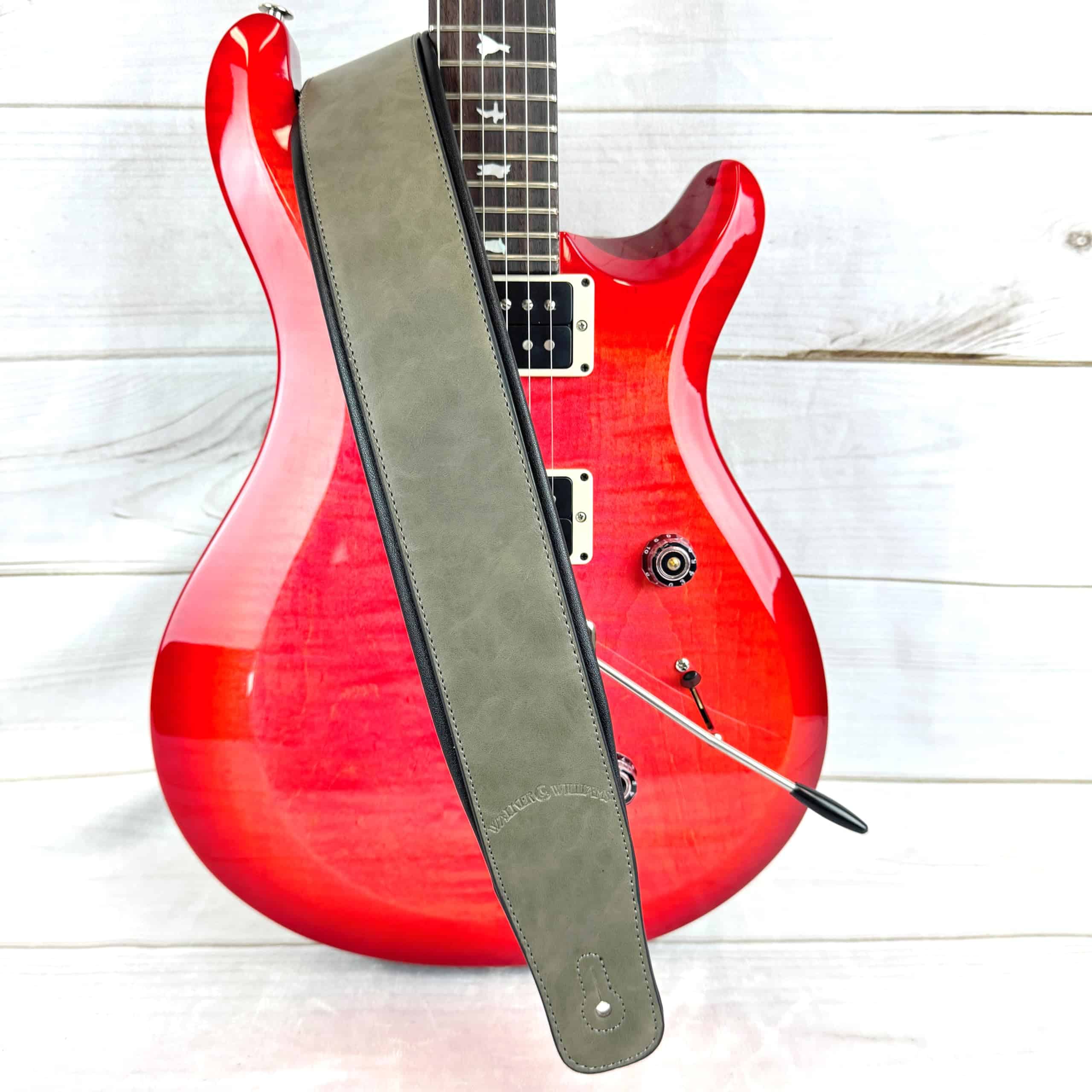 Correa de guitarra de cuero Walker & Williams G-915 - Imagen 3