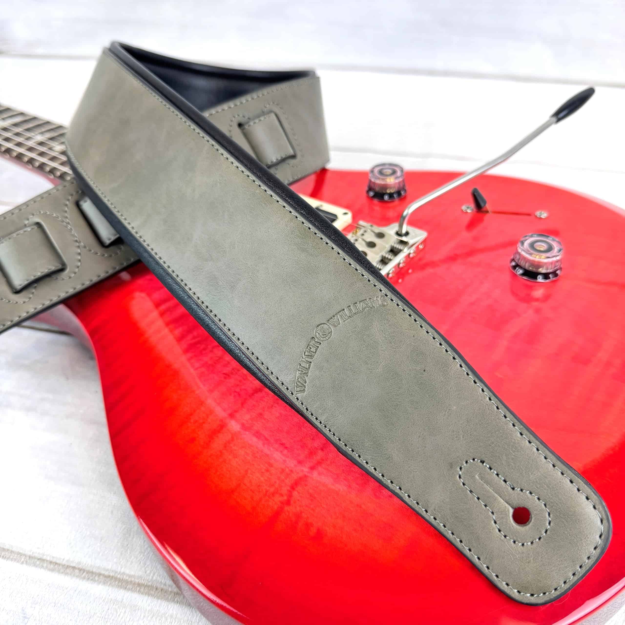 Correa de guitarra de cuero Walker & Williams G-915 - Imagen 4
