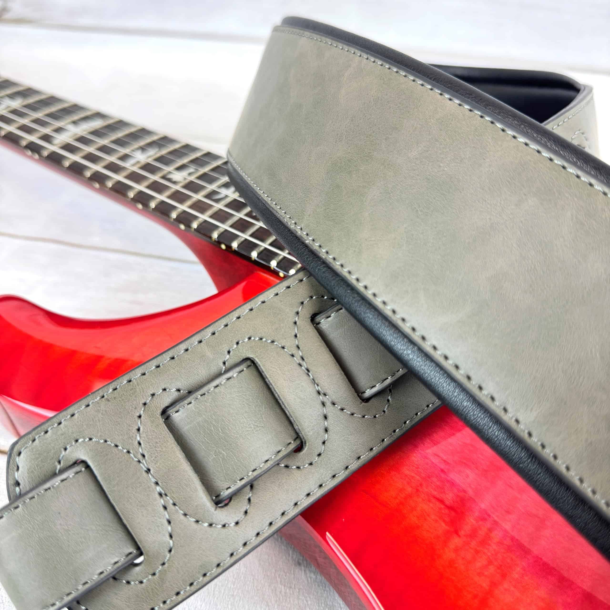 Correa de guitarra de cuero Walker & Williams G-915 - Imagen 6