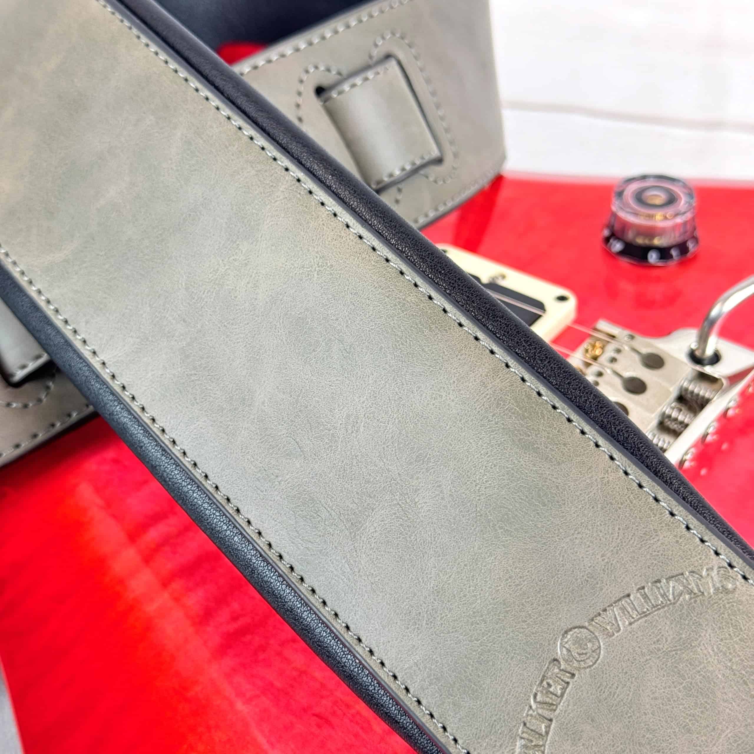 Correa de guitarra de cuero Walker & Williams G-915 - Imagen 5