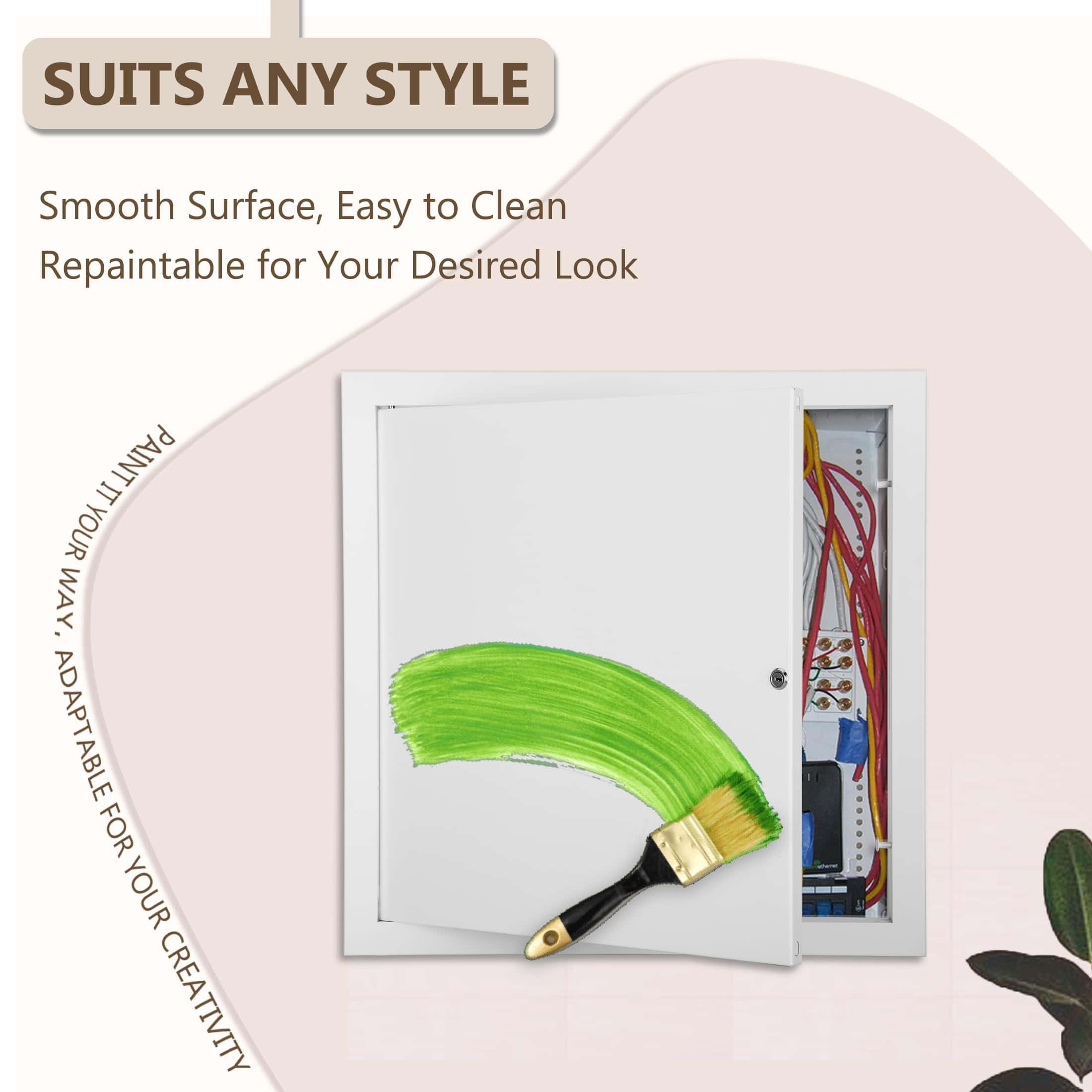 Panel de Acceso Grueso de 1 mm de 24 x 24 para Tablaroca, - Imagen 5