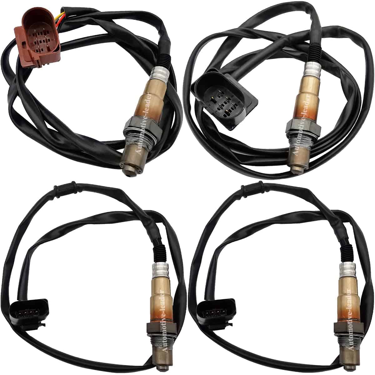 Automotive-leader 4Pcs Sensor de Oxígeno O2 Arriba y Abajo