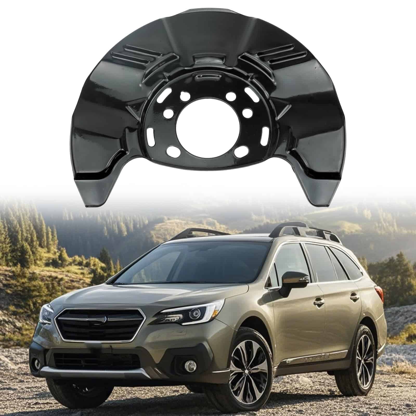 Protector de Polvo de Pastillas de Freno Delantero - Imagen 7