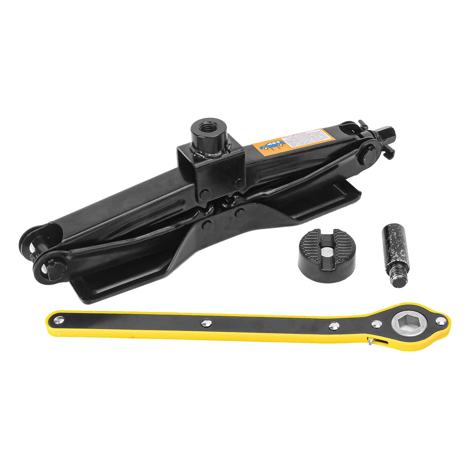 Gato de Tijera Negro Biugaaufai para Coche - Capacidad de