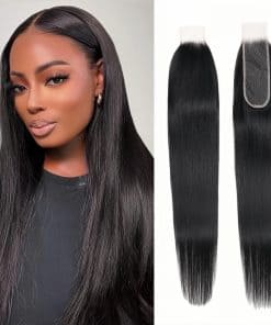 Cierre de Encaje HD 2x6 Recto de Cabello Humano 20 Pulgadas