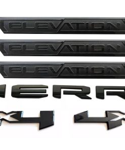 Emblema de Cola Trasera 3D 6 Piezas Sierra Elevation 4x4