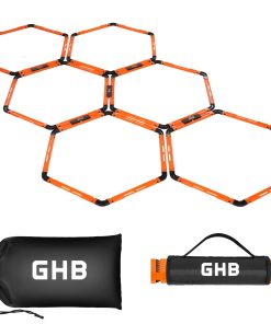 Anillos de Agilidad Hexagonal GHB con Bolsa de Transporte 6