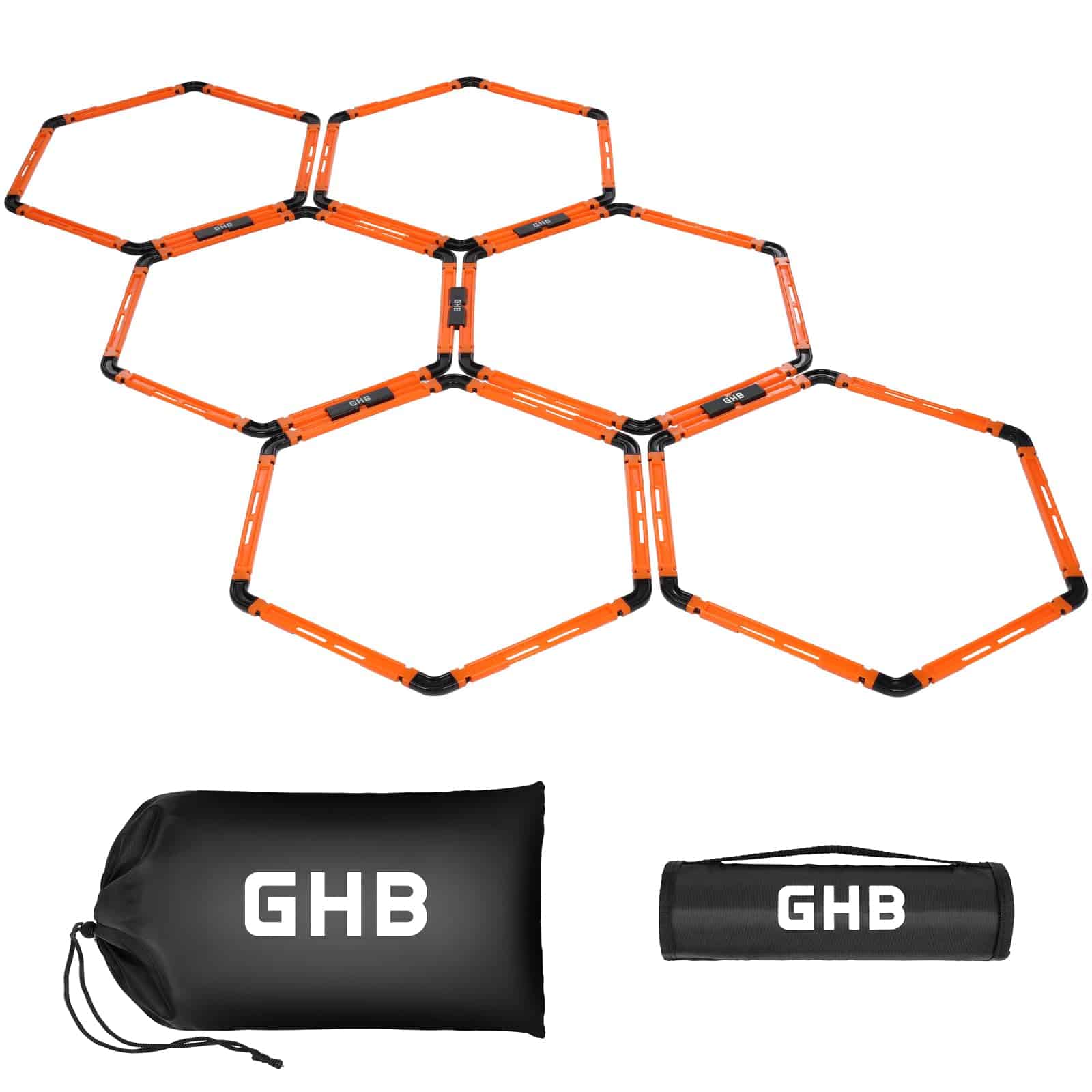 Anillos de Agilidad Hexagonal GHB con Bolsa de Transporte 6 - Imagen 10