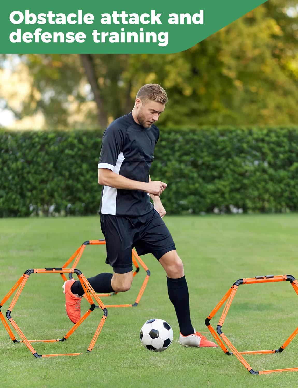 Anillos de Agilidad Hexagonal GHB con Bolsa de Transporte 6 - Imagen 7