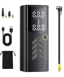 Inflador de neumáticos Compresor de aire portátil, Bomba de