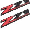 Aimoll 2pcs 10 Pulgadas Grandes Emblemas Z71 Cromados para