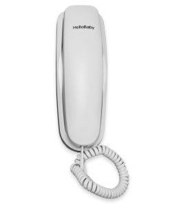 Teléfono fijo de línea delgada HelloBaby para hogar y