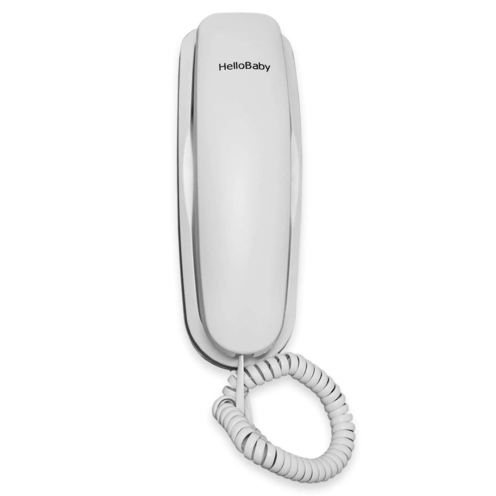 Teléfono fijo de línea delgada HelloBaby para hogar y