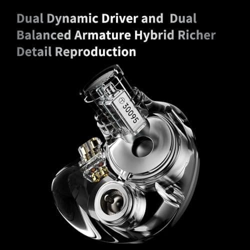 Audífonos in Ear Híbridos con Cable Desmontable KYUHEEO TRN - Imagen 4