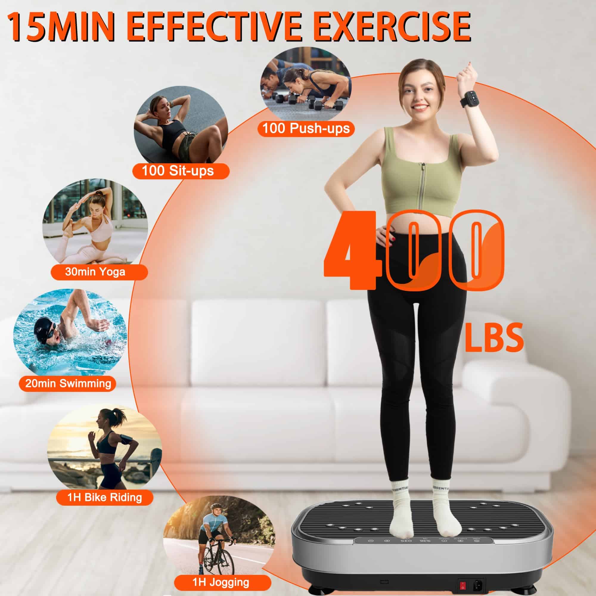 Plataforma de Ejercicio con Vibración, 2025 Máquina de - Imagen 7