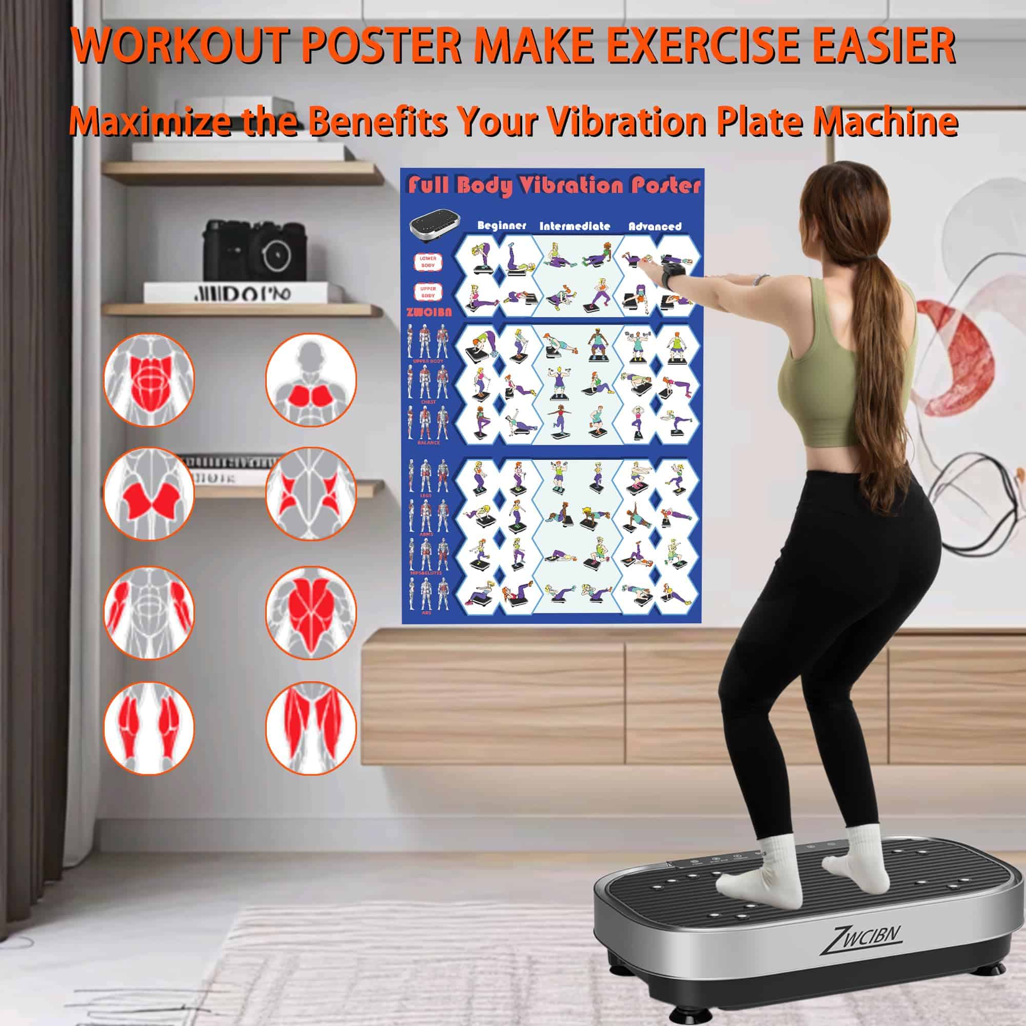 Plataforma de Ejercicio con Vibración, 2025 Máquina de - Imagen 8
