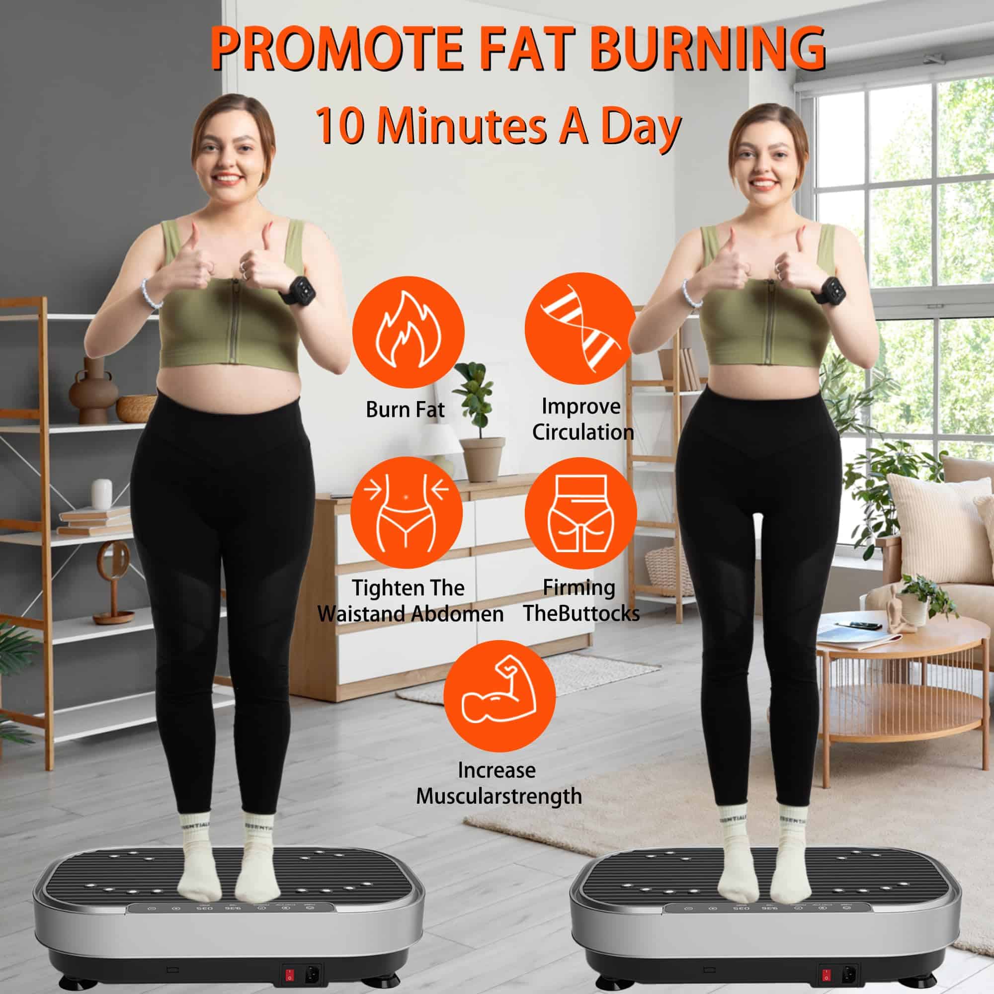 Plataforma de Ejercicio con Vibración, 2025 Máquina de - Imagen 6