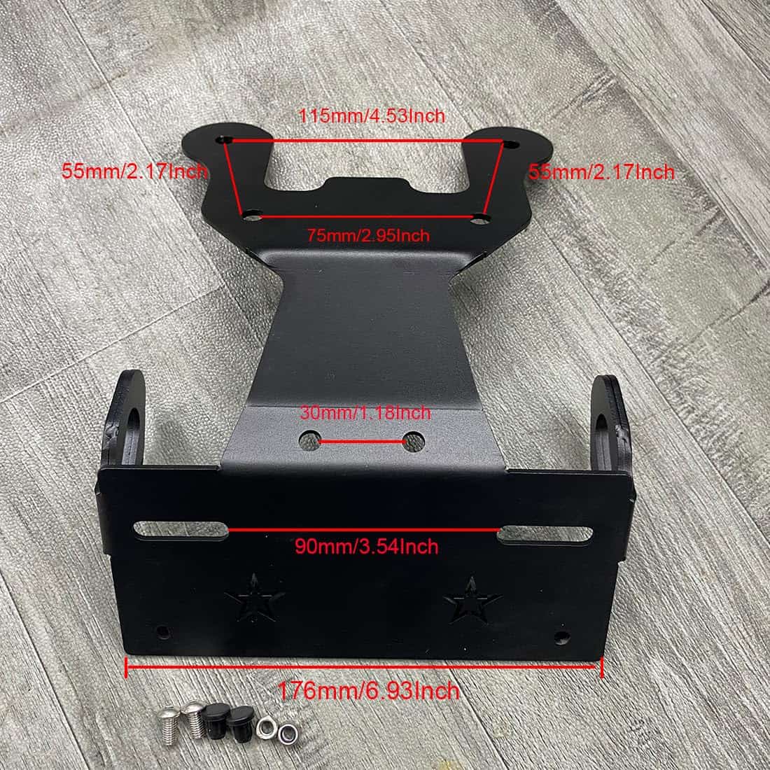 Soporte de Marco de Placa de Matrícula de Reemplazo para - Imagen 3