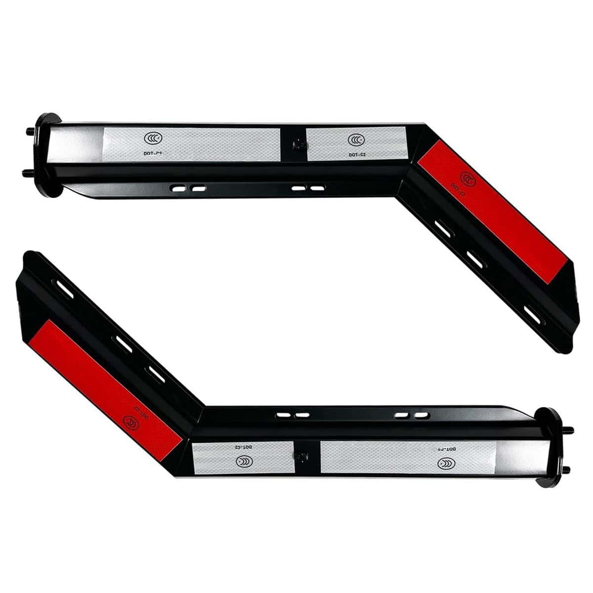 Kit de Montaje de Soporte de Aletas de Barro Anguladas en