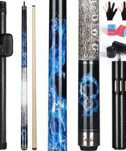 Kmise Taco de Billar de 58'' 20oz con Extensión de Fibra