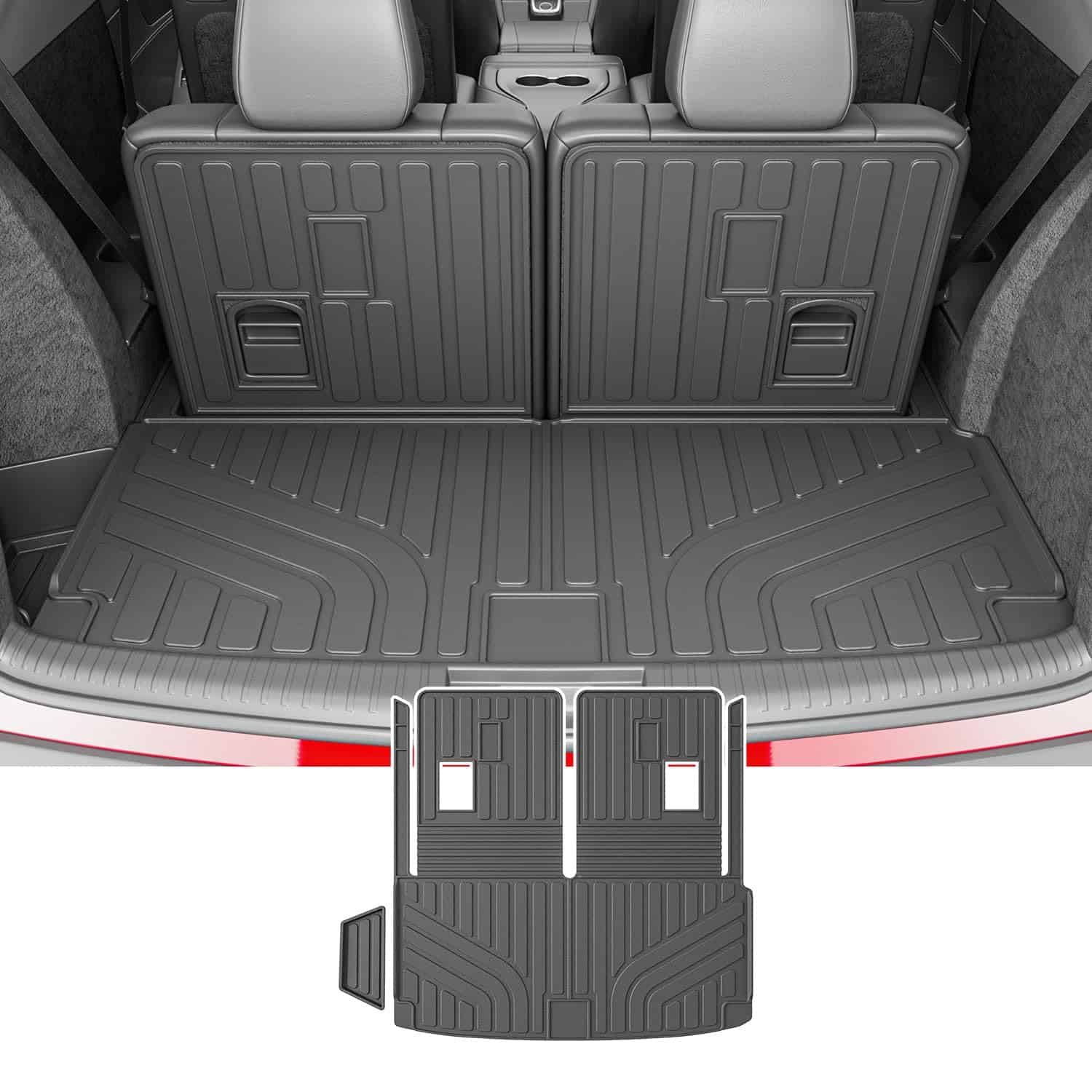 powoq Cargo Mat Compatible con Acura MDX 2022-2025 Tapete