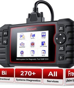 Escáner bidireccional mejorado iCarsoft VAWS V3.0 para VW